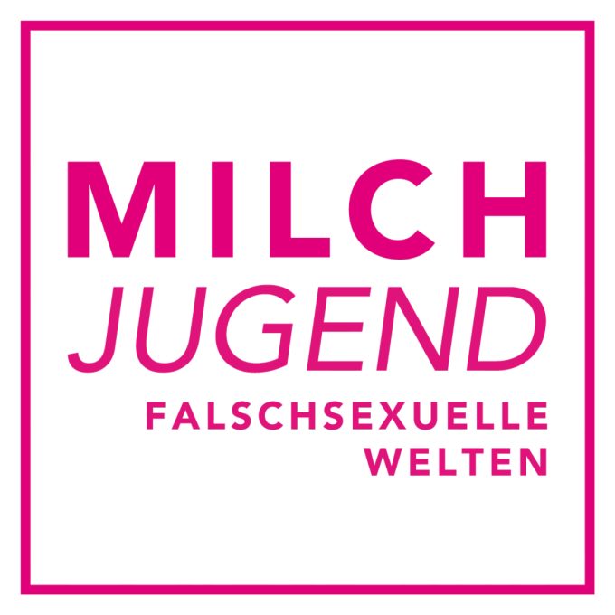 Milchjugend-Sticker: Logo, pink – Bild 2