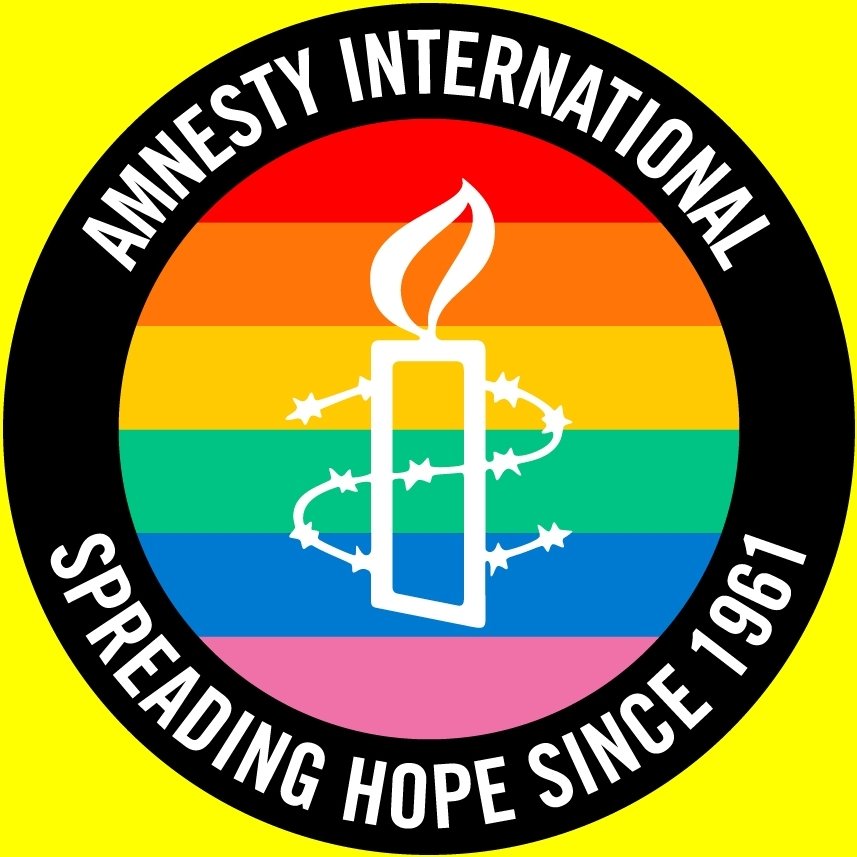Amnesty Internation – spreading hope since 1961 (Logo)